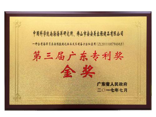 2017第三屆廣東專利獎(jiǎng)-金獎(jiǎng)